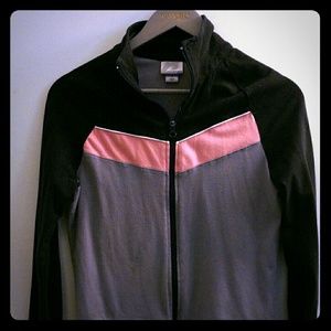 Pink & grey track jacket